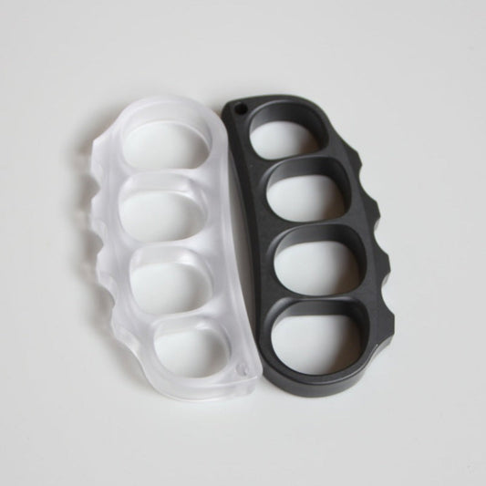 2025 New Pea Pod PC Plastic Knuckles – Lightweight EDC Self Defense Tool