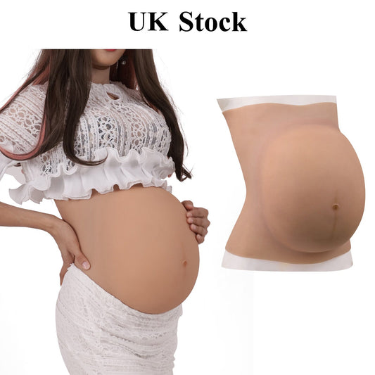 Realistic Silicone Pregnancy Belly Form — 6 or 9 Months