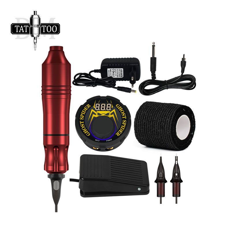 Motor Tattoo Pen Kit – All-in-One Tattoo Machine Set