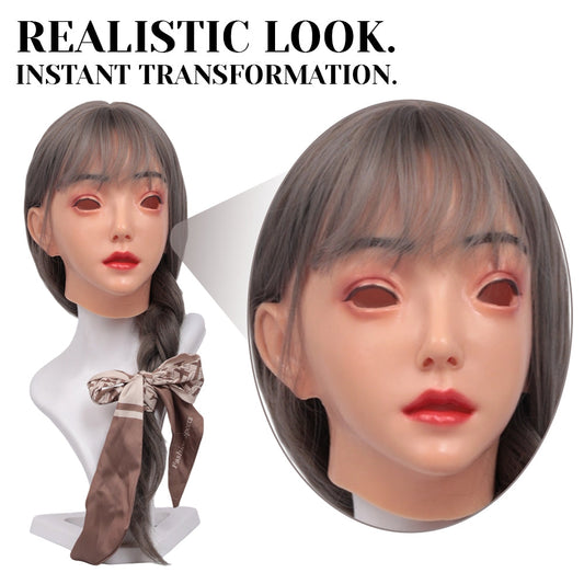 Emily Realistic Female Silicone Character Mask