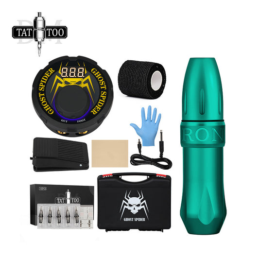 Professional Tattoo Pen Kit – All-in-One Motor Tattoo Machine Set