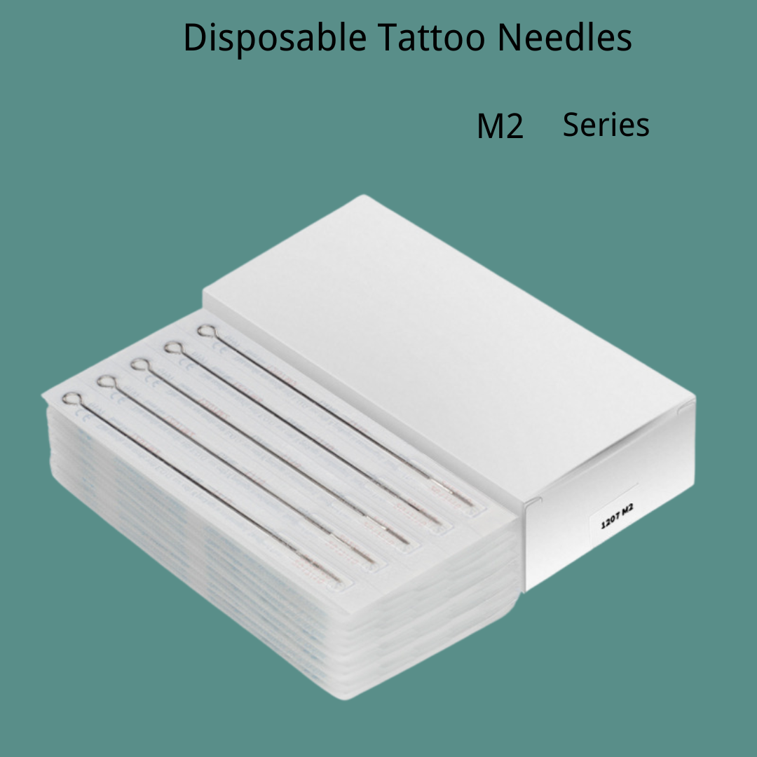M2 Double Stack Magnum Tattoo Needles – Disposable, Box of 50