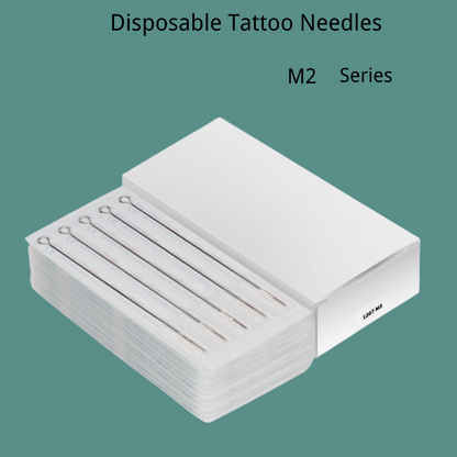 M2 Double Stack Magnum Tattoo Needles – Disposable, Box of 50