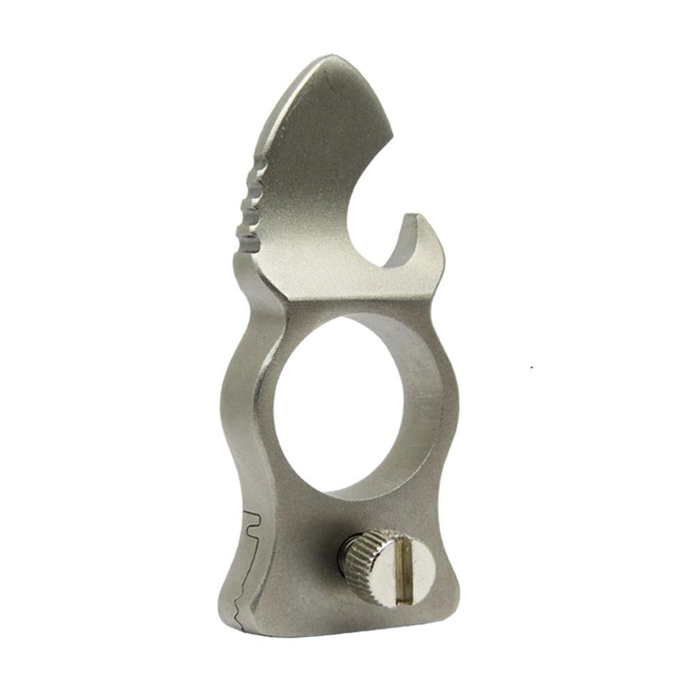 Single Finger Stainless Steel EDC Multi Tool | Slingshot & Bottle Opener