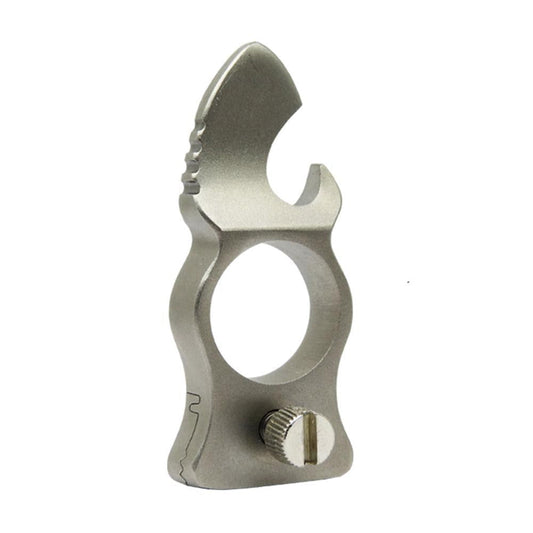 Single Finger Stainless Steel EDC Multi Tool | Slingshot & Bottle Opener