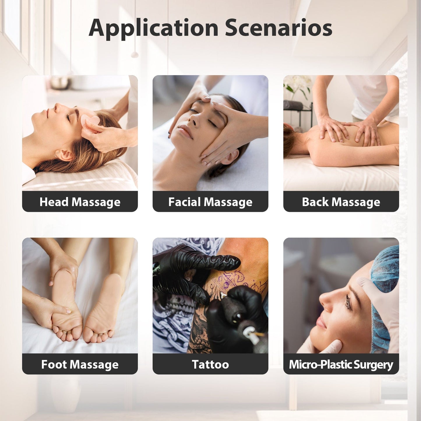 【USA】Removable Face Rest Tattoo Client Bed