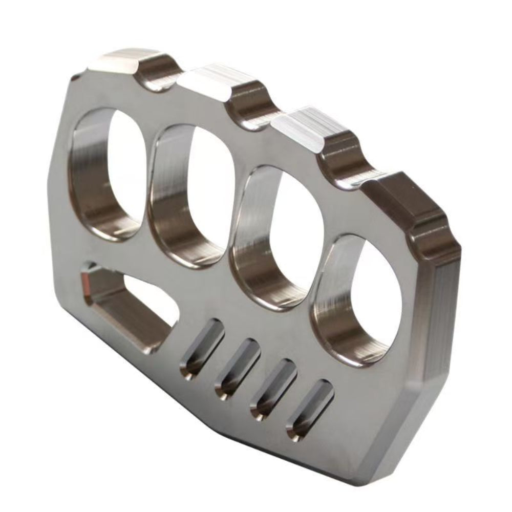 Stainless Steel Four-Finger Knuckle Duster | EDC Self-Defense Tool