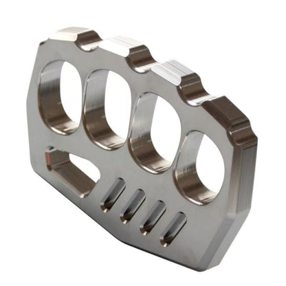 Stainless Steel Four-Finger Knuckle Duster | EDC Self-Defense Tool