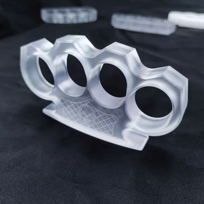 Clear Plastic Brass Knuckles