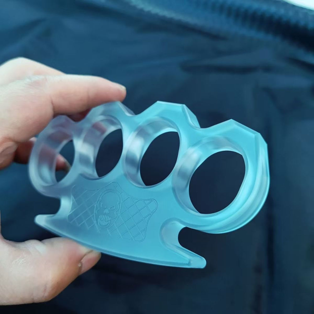Clear Plastic Brass Knuckles