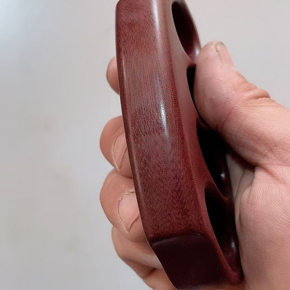 Smooth Polished EDC Self-Defense Tool-Bakelite Knuckle Duster