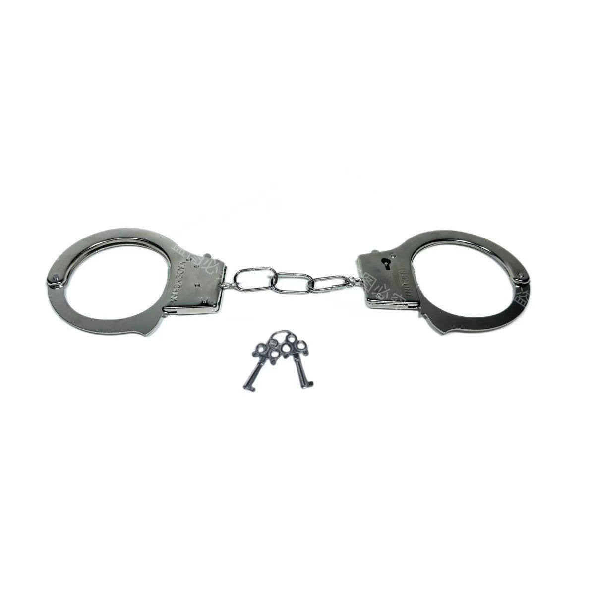 Professional Steel Handcuffs - Double Lock Security & Heavy Duty Construction for EDC, Law Enforcement & Private Play