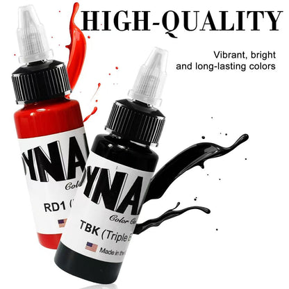 Dynamic OG Tattoo Ink Color Set (14 Colors - 1 oz.)
