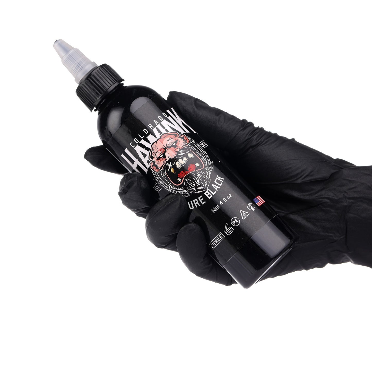 Black Tattoo Ink 120ml – Lining & Shading Tattoo Pigment