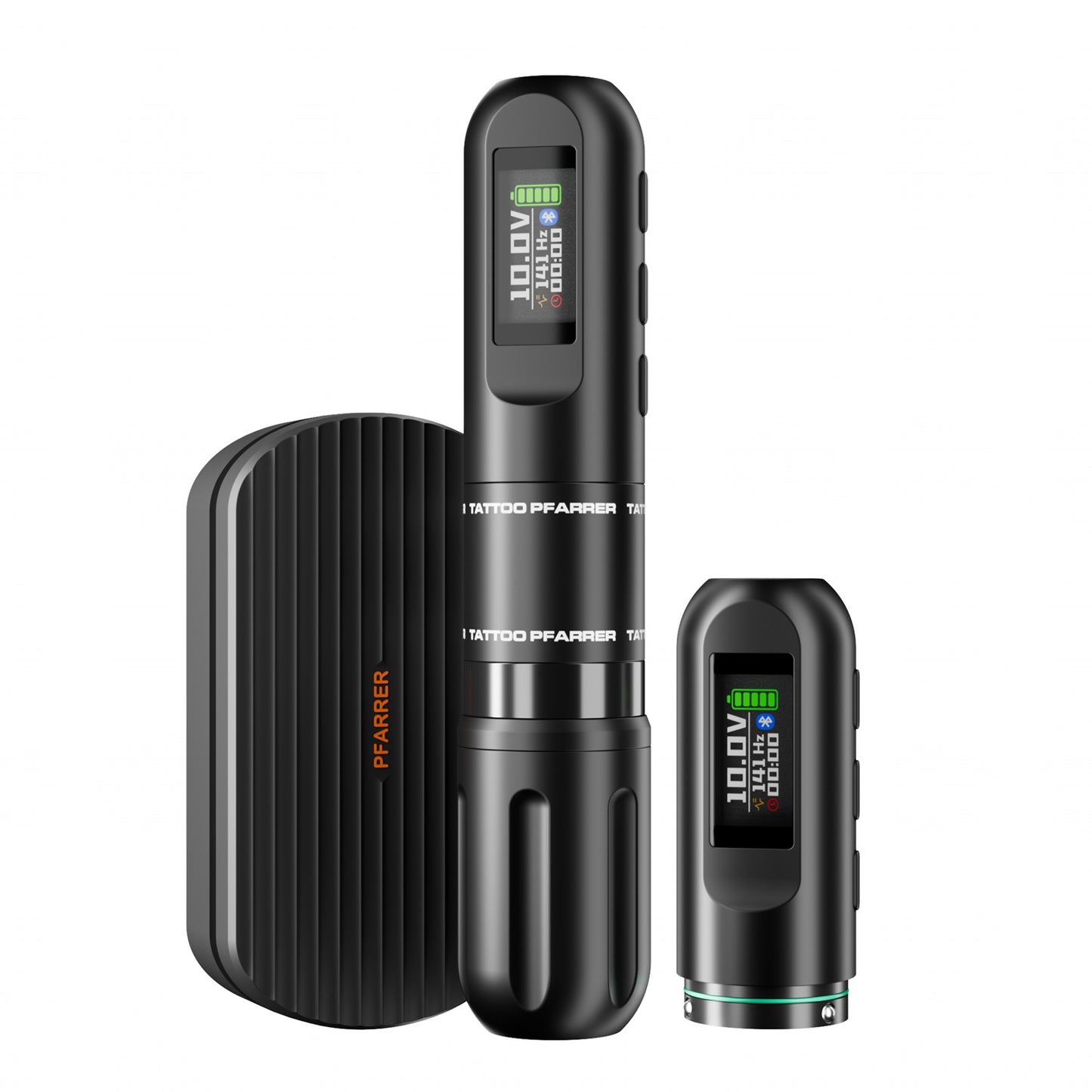 Wireless Tattoo Pen Machine – Dual Battery Rechargeable All-in-One Tattoo Gun with Bluetooth Foot Pedal