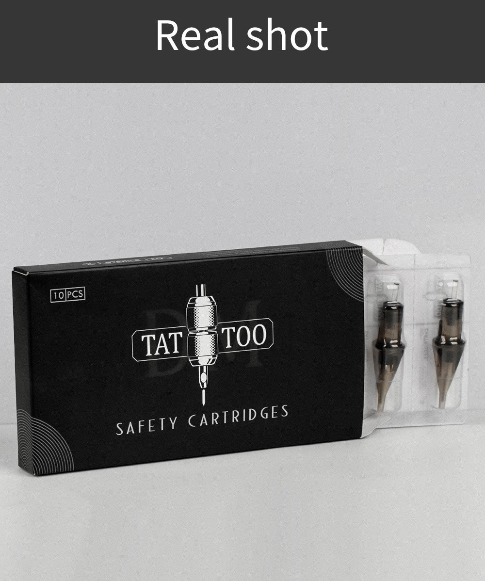 10pcs Disposable Tattoo Cartridge Needles – Short Cheyenne-Style PMU & Tattoo Needles