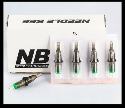 NB Tattoo Cartridge Needles - 20PCS Professional Disposable Short Cartridges for Tattoo Pens & Machines