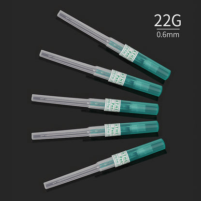 50PCS Disposable Piercing Needles with Catheter – Sterile Stainless Steel Body Piercing Tools