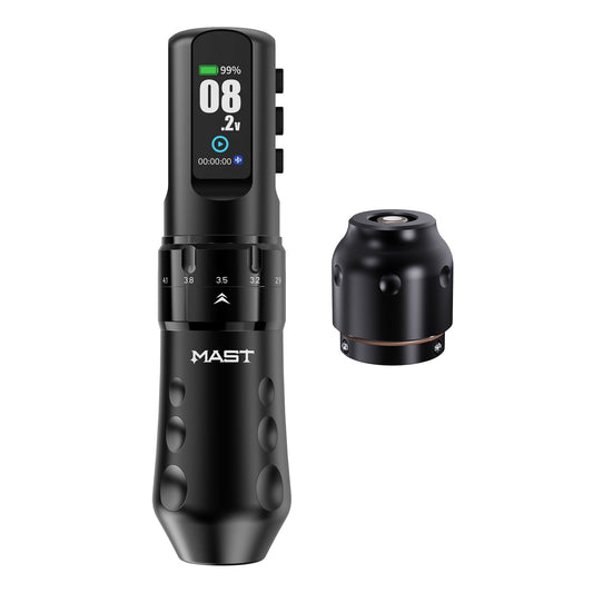 Mast Flip4 Pro Wireless Tattoo Machine Pen 2.5mm-4.5mm Strokes Length