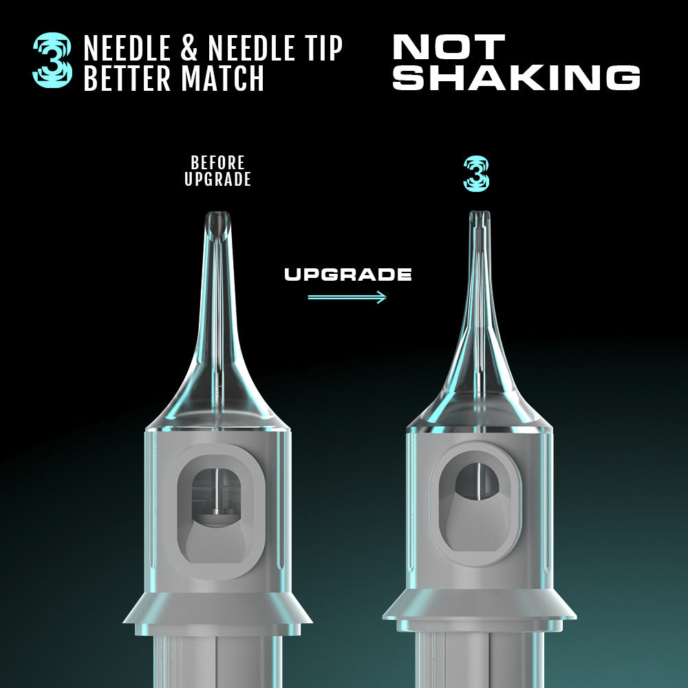 Premium Disposable Tattoo Cartridges – One-Piece Needles（20PCS/BOX)