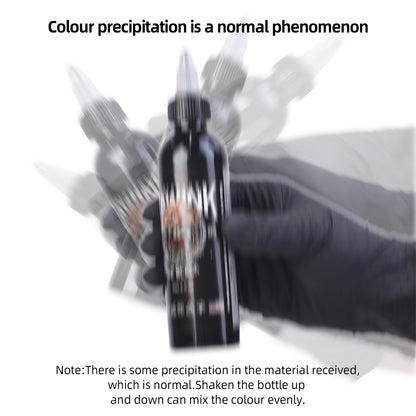 Black Tattoo Ink 120ml – Lining & Shading Tattoo Pigment