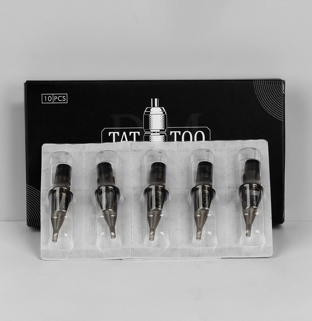 10pcs Disposable Tattoo Cartridge Needles – Short Cheyenne-Style PMU & Tattoo Needles