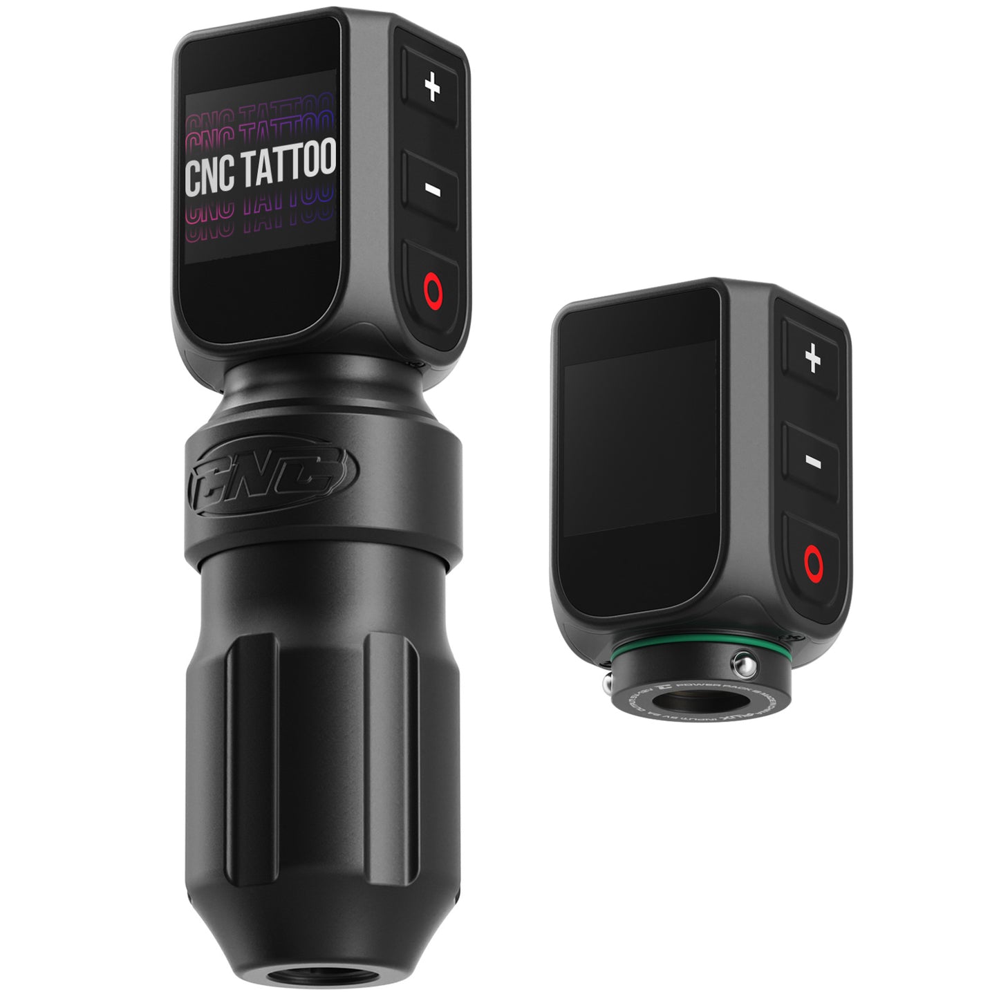 Dual Battery Wireless Tattoo Machine – 4.0mm Stroke Hollow Cup Motor Pen