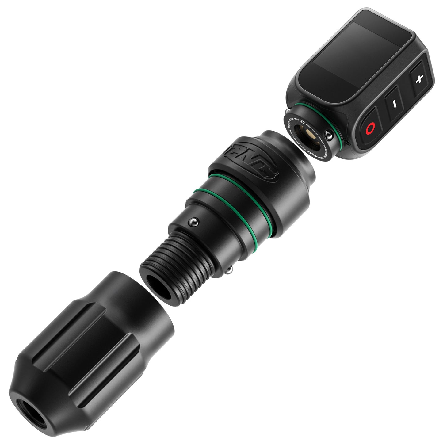 Dual Battery Wireless Tattoo Machine – 4.0mm Stroke Hollow Cup Motor Pen