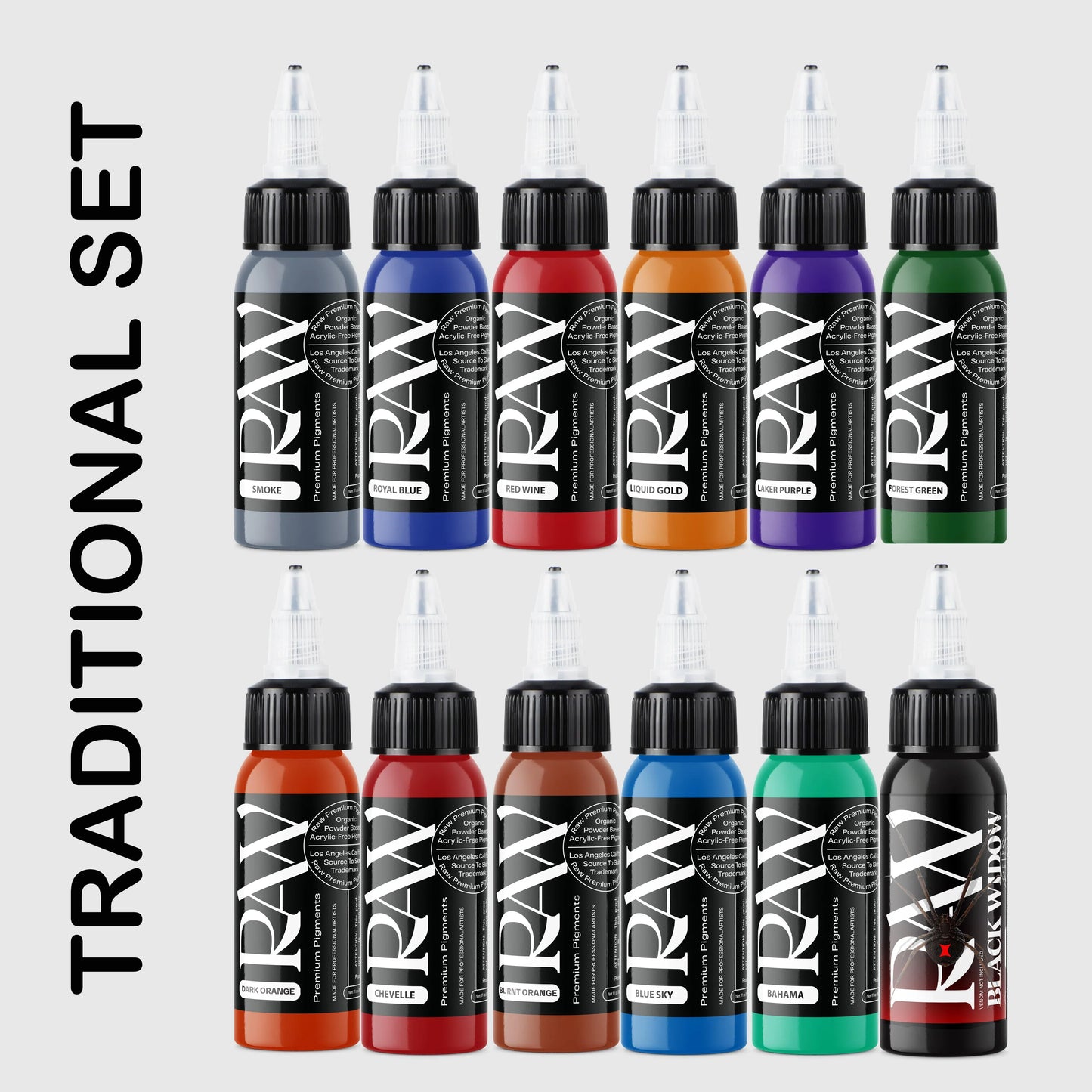 Raw Pigments - Traditional Set