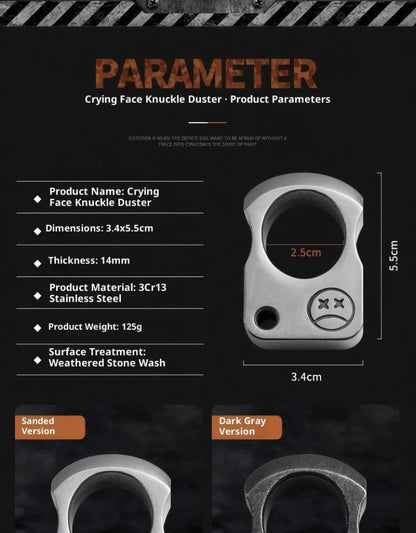 EDC Self-Defense Single Finger Knuckle Duster