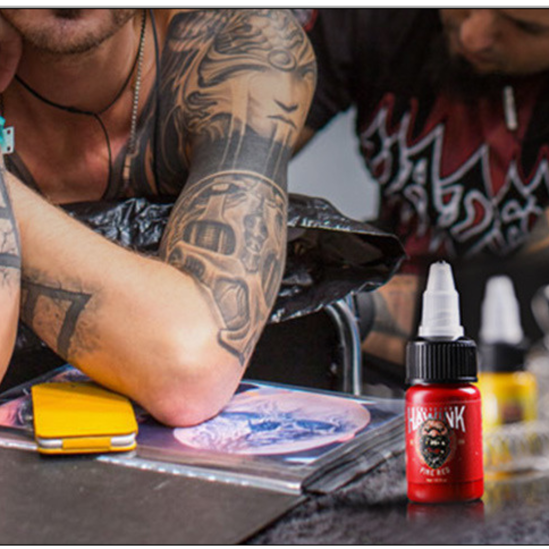 Hawink Mini Tattoo Ink Set 15ml – Professional Color Ink for Tattoo Artists