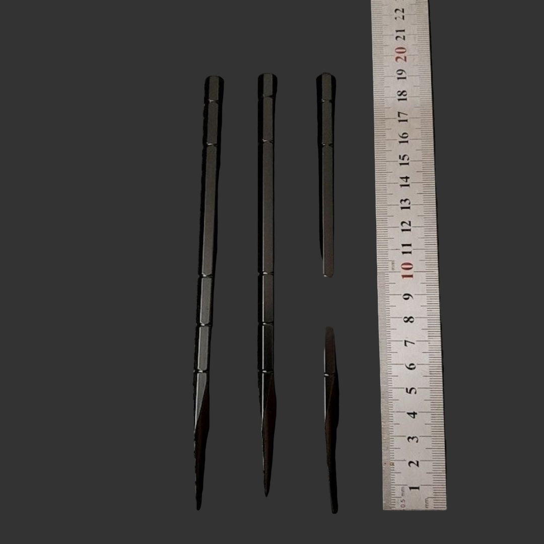 Stainless Steel Throwing Spike Knife Set - 3 Pieces