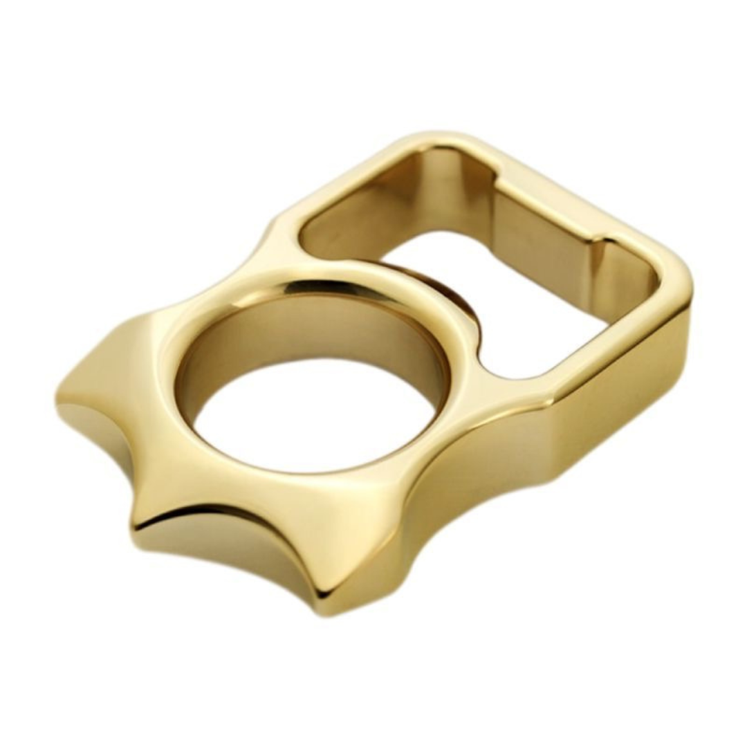 EDC Brass Knuckle Bottle Opener