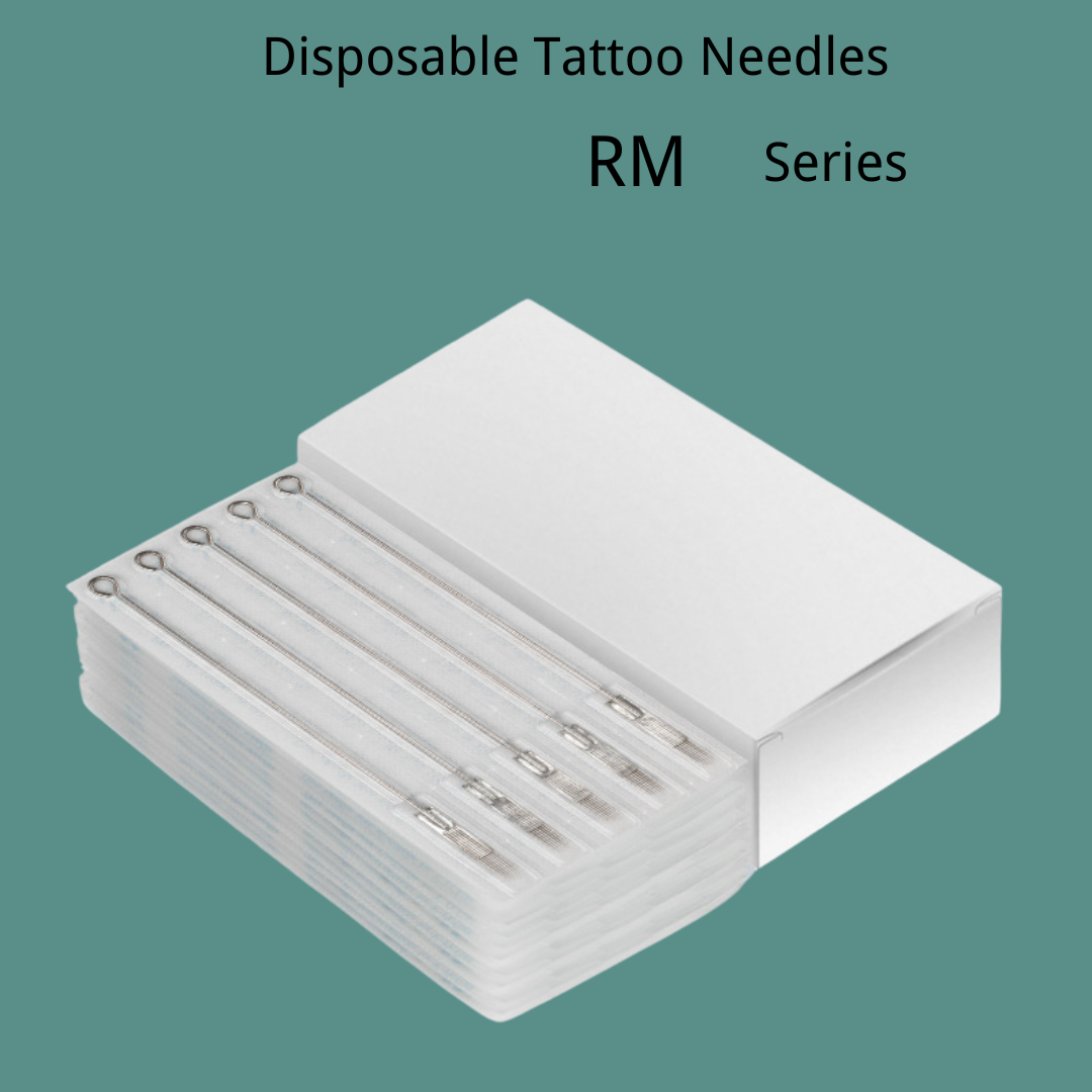 RM Curved Magnum Tattoo Needles – Disposable, Box of 50