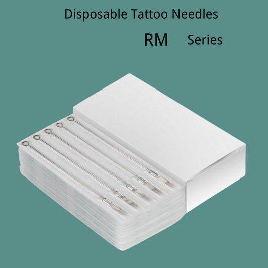 RM Curved Magnum Tattoo Needles – Disposable, Box of 50