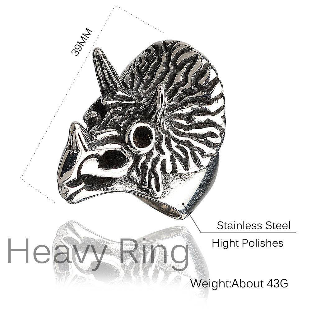 Heavy Stainless Steel Self Defense Ring – 316L Solid Safety Jewelry