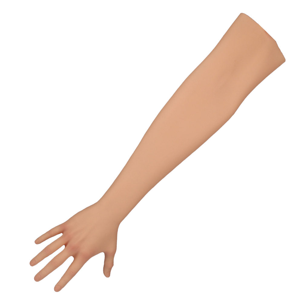 60cm Realistic Silicone Arm Gloves with Female Hands