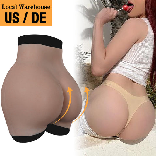 Veined Oil-Free Silicone Hip Enhancer Pants
