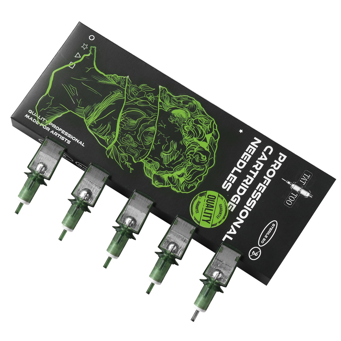 DM 49 Curved Magnum Tattoo Cartridge Needles – Soft Shading & Fogging