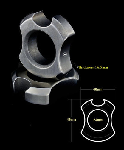 TC21 Titanium Lightweight EDC Ring Tool for Women | Bottle Opener