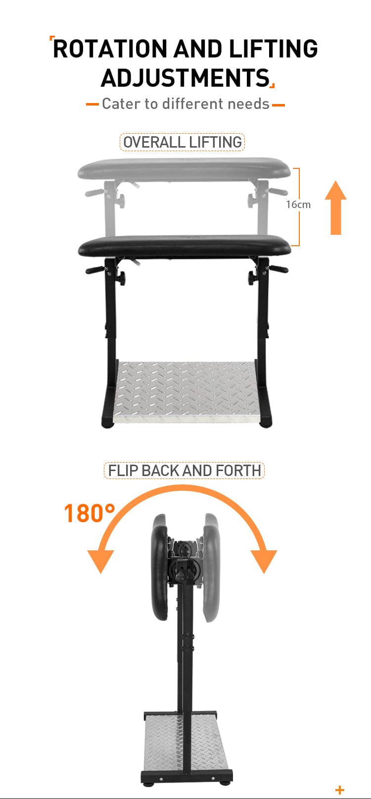 【USA】XL tattoo hand rest TA-AM-21 air rod version