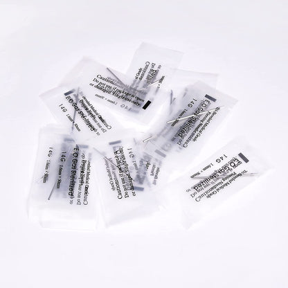 Mixed Size Disposable Piercing Needles (12G–20G) – Sterile Body & Tattoo Use