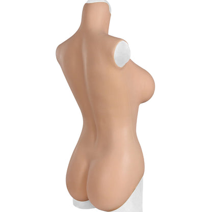 Full-Body Silicone Bodysuit with Breast Forms