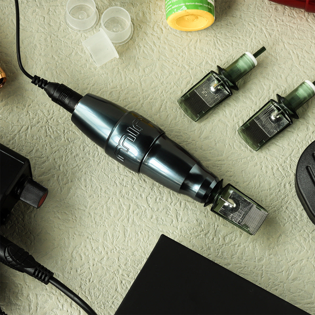 Mini Tattoo Pen Machine – All-in-One Rotary Liner & Shader for Tattooing and PMU