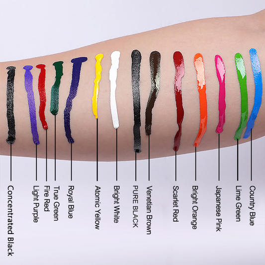 Hawink Mini Tattoo Ink Set 15ml – Professional Color Ink for Tattoo Artists