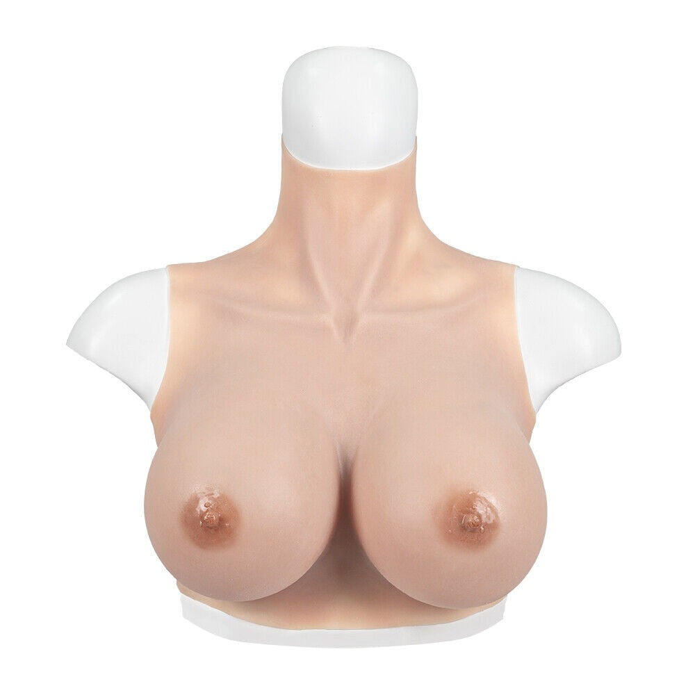 Low-Profile Silicone Breastplate — C–G Cup
