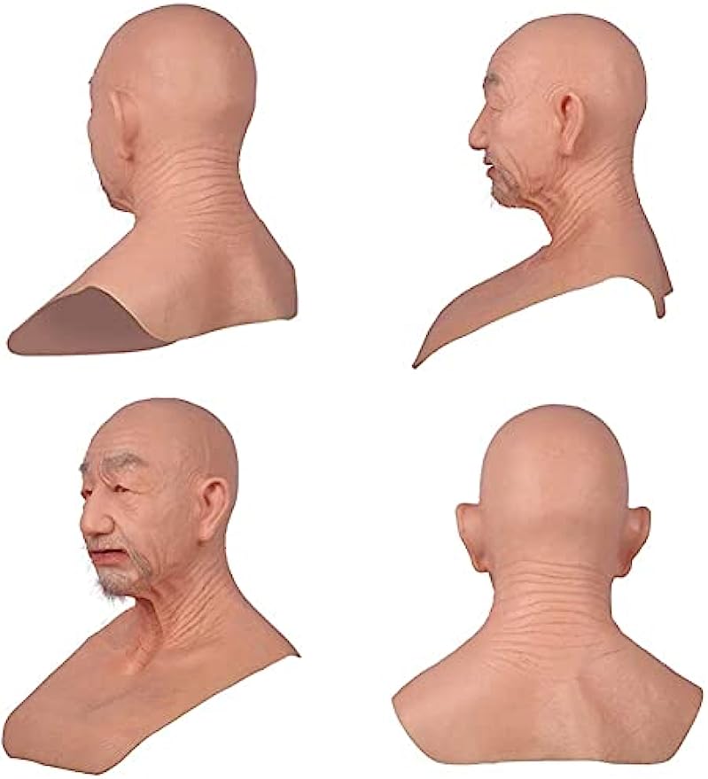 Realistic Silicone Character Face Mask