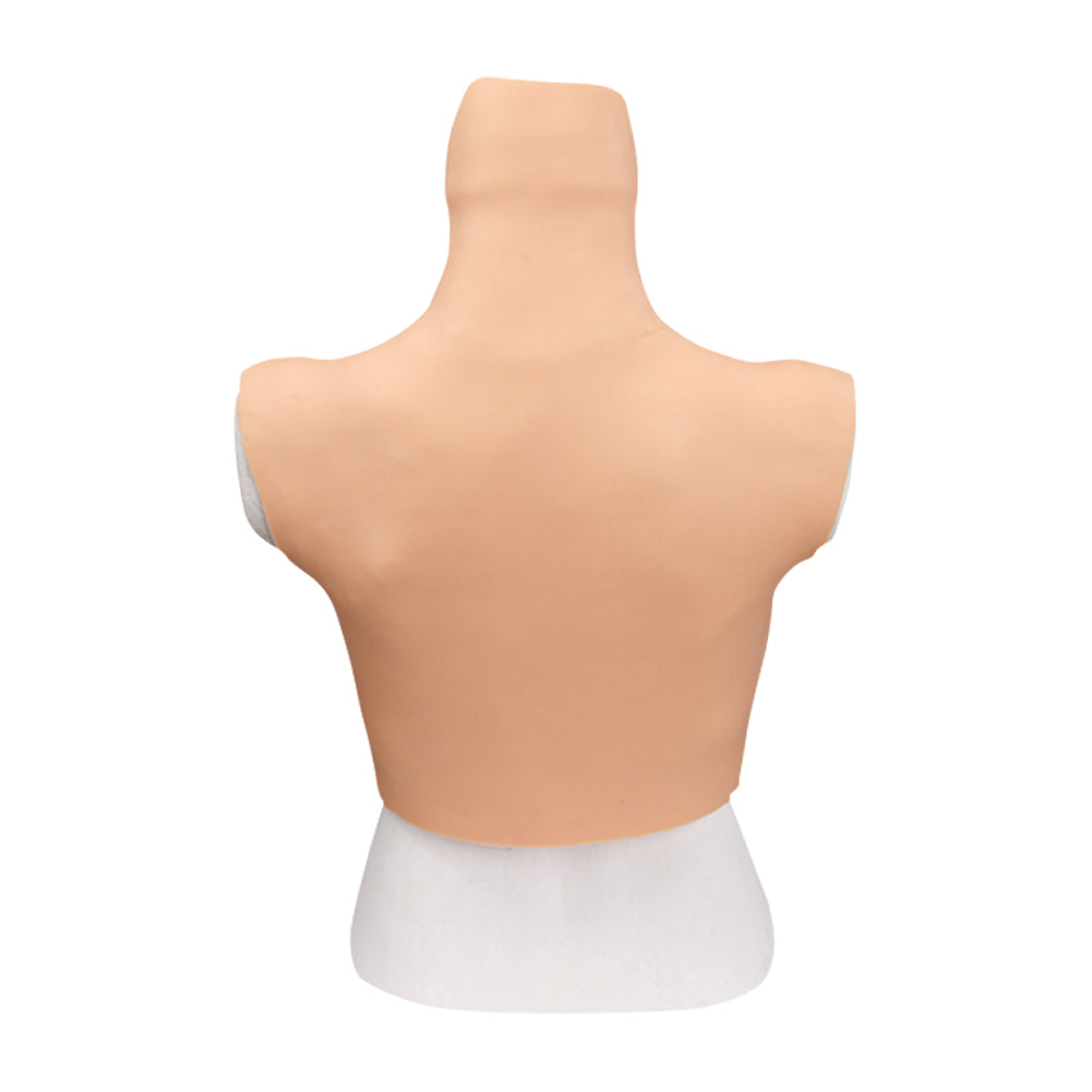 Lightweight Silicone Breastplate — B–H Cup