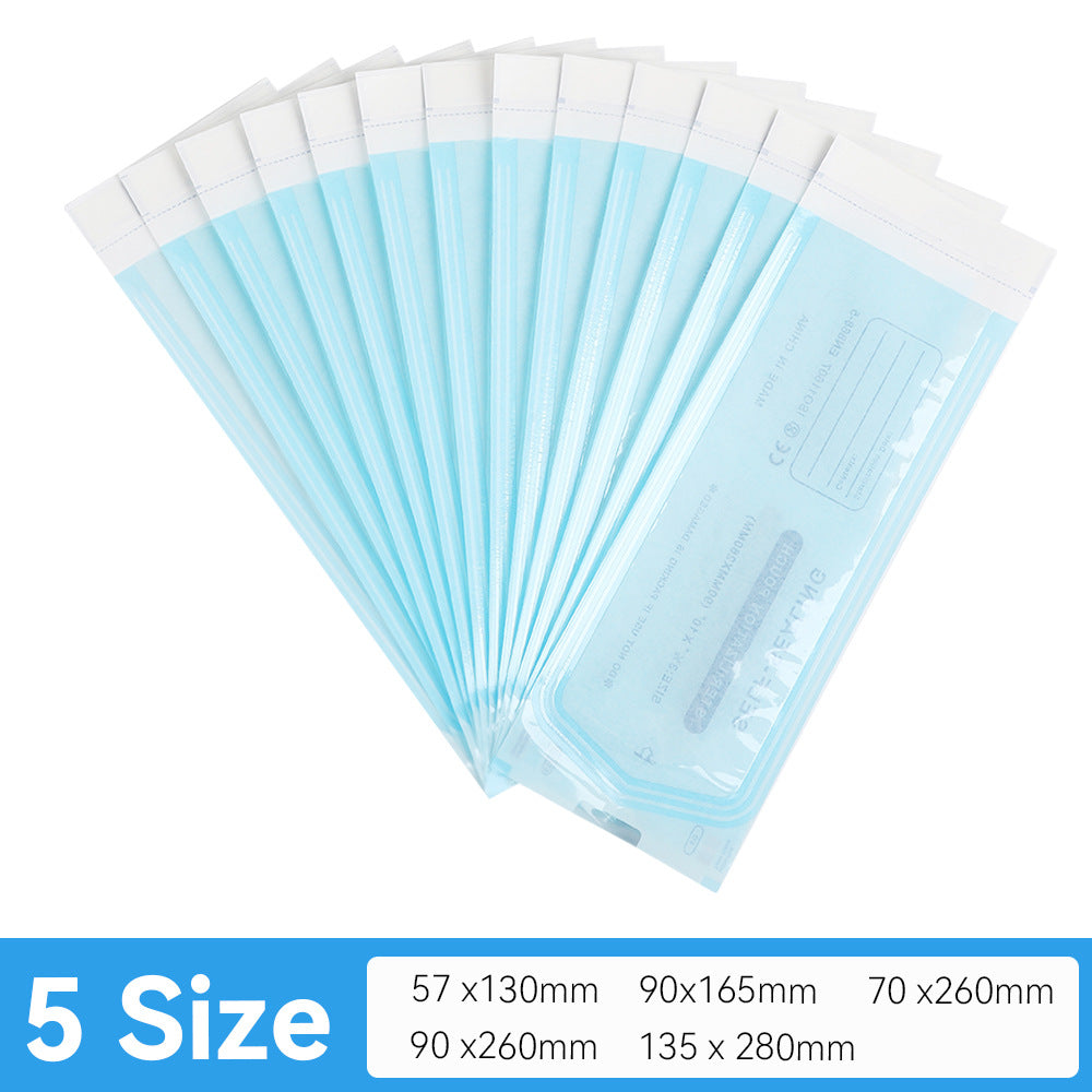 Self-Sealing Sterilization Pouches – Disposable Medical-Grade Bags for Tattoo, PMU, Dental, Nail Tools