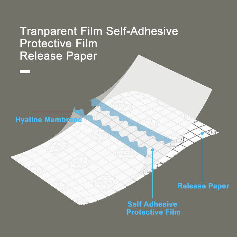 Tattoo Aftercare Film – 5pcs PU Healing Protective Sheets, 15cm x 10cm
